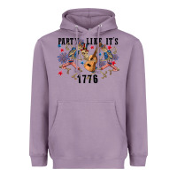 Lavender Party like its 1776 4th of july Heavyweight Hoodie - CowGirlArtShop