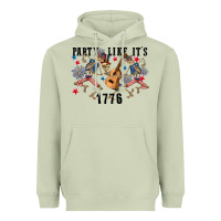 Matcha Party like its 1776 4th of july Heavyweight Hoodie - CowGirlArtShop