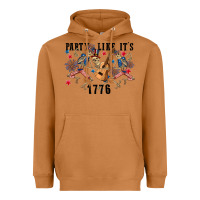 Meerkat Party like its 1776 4th of july Heavyweight Hoodie - CowGirlArtShop