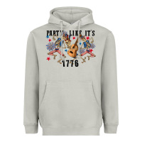 Moon Dust Party like its 1776 4th of july Heavyweight Hoodie - CowGirlArtShop