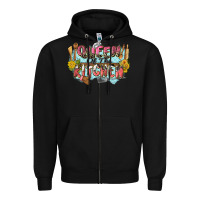 Black queen of the kitchen Zipper Hoodie - Zillion Design Studio
