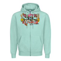 Seafoam queen of the kitchen Zipper Hoodie - Zillion Design Studio