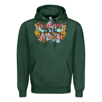 Sports Green queen of the kitchen Zipper Hoodie - Zillion Design Studio