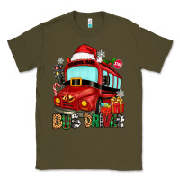 Army Green christmas bus driver Classic Tee - Zillion Design Studio