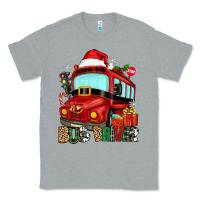 Heather Grey christmas bus driver Classic Tee - Zillion Design Studio