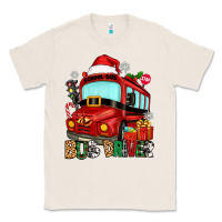 Natural christmas bus driver Classic Tee - Zillion Design Studio