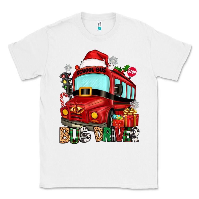 Christmas Bus Driver Classic Tee by Zillion Design Studio | Teevron