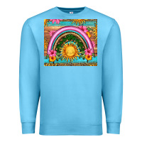 Ocean Blue summer rainbow Premium Sweatshirt - HRA Design Shop