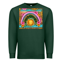 Sports Green summer rainbow Premium Sweatshirt - HRA Design Shop