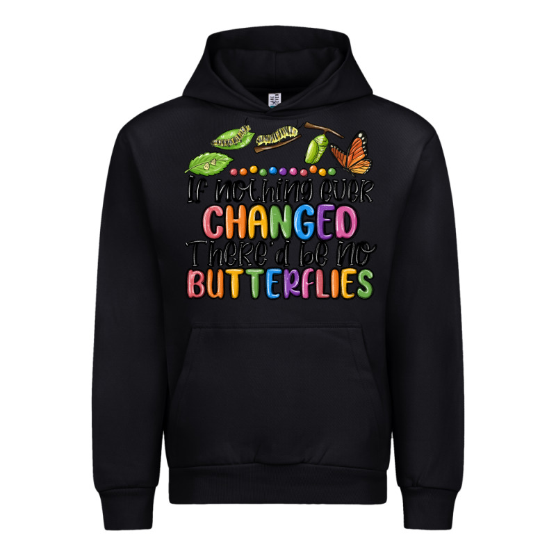 If Nothing Ever Changed Thered Be No Butterflies Urban Hoodie by MaliasSmallBusiness | Teevron