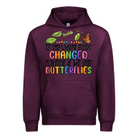 Mauve Wine if nothing ever changed thered be no butterflies Urban Hoodie - MaliasSmallBusiness