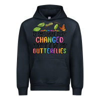 Navy if nothing ever changed thered be no butterflies Urban Hoodie - MaliasSmallBusiness