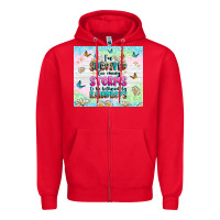Red ive survived too many storms Zipper Hoodie - texasbilliewilder