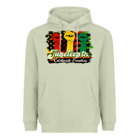 Matcha juneteenth celebrate freedom Heavyweight Hoodie - HRA Design Shop