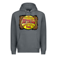 Rock it's softball y'all Premium Hoodie - LillyAllenDesigns