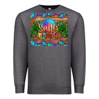 Charcoal Heather salty beach Premium Sweatshirt - HRA Design Shop