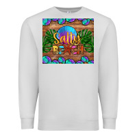 Dove Grey salty beach Premium Sweatshirt - HRA Design Shop