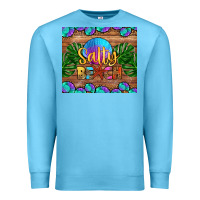 Ocean Blue salty beach Premium Sweatshirt - HRA Design Shop