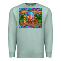 Seafoam salty beach Premium Sweatshirt - HRA Design Shop