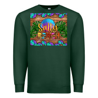 Sports Green salty beach Premium Sweatshirt - HRA Design Shop
