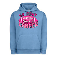 Pigment Pebble Blue go fight tackle cancer Urban Hoodie - MaliasSmallBusiness