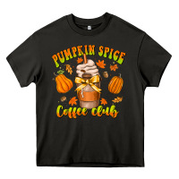 Asphalt pumpkin spice coffee club Heavy Core Tee - CowhideDigitalArt
