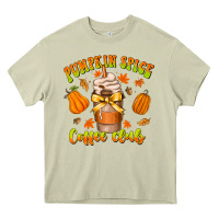Mossy pumpkin spice coffee club Heavy Core Tee - CowhideDigitalArt
