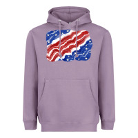 Lavender Patriotic tie dye background 4th of july Heavyweight Hoodie - CowGirlArtShop