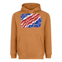 Meerkat Patriotic tie dye background 4th of july Heavyweight Hoodie - CowGirlArtShop