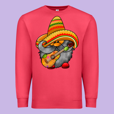 Mexicon Cute Gnome Premium Sweatshirt Designed By Racoondesign