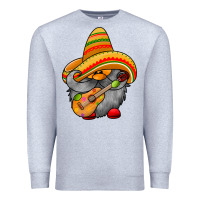 Heather Grey mexicon cute gnome Premium Sweatshirt - RacoonDesign