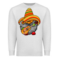 Oatmeal Heather mexicon cute gnome Premium Sweatshirt - RacoonDesign