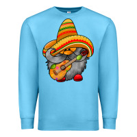 Ocean Blue mexicon cute gnome Premium Sweatshirt - RacoonDesign