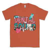 Copper dental squad with cowhide Classic Tee - texasbilliewilder