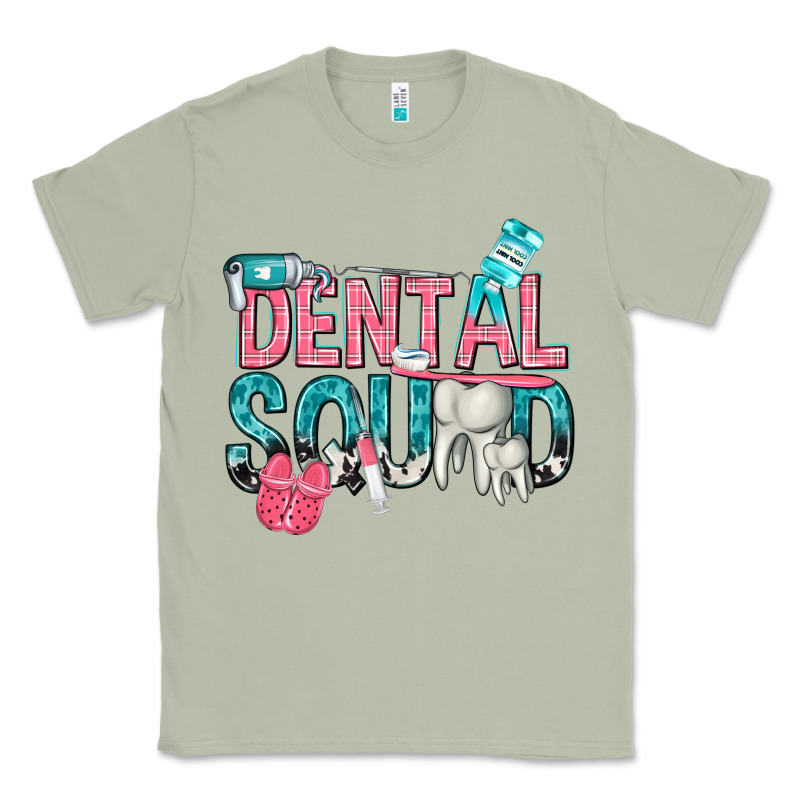 Dental Squad With Cowhide Classic Tee by texasbilliewilder | Teevron