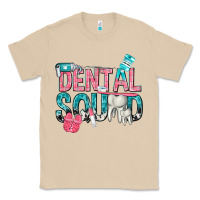Mushroom dental squad with cowhide Classic Tee - texasbilliewilder