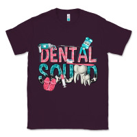 Plum dental squad with cowhide Classic Tee - texasbilliewilder