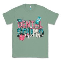 Sage dental squad with cowhide Classic Tee - texasbilliewilder