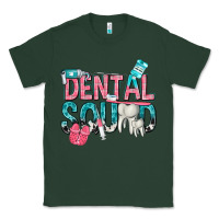 Sports Green dental squad with cowhide Classic Tee - texasbilliewilder
