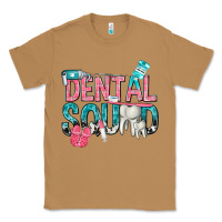 Toasted Coconut dental squad with cowhide Classic Tee - texasbilliewilder