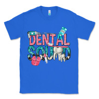 True Royal dental squad with cowhide Classic Tee - texasbilliewilder