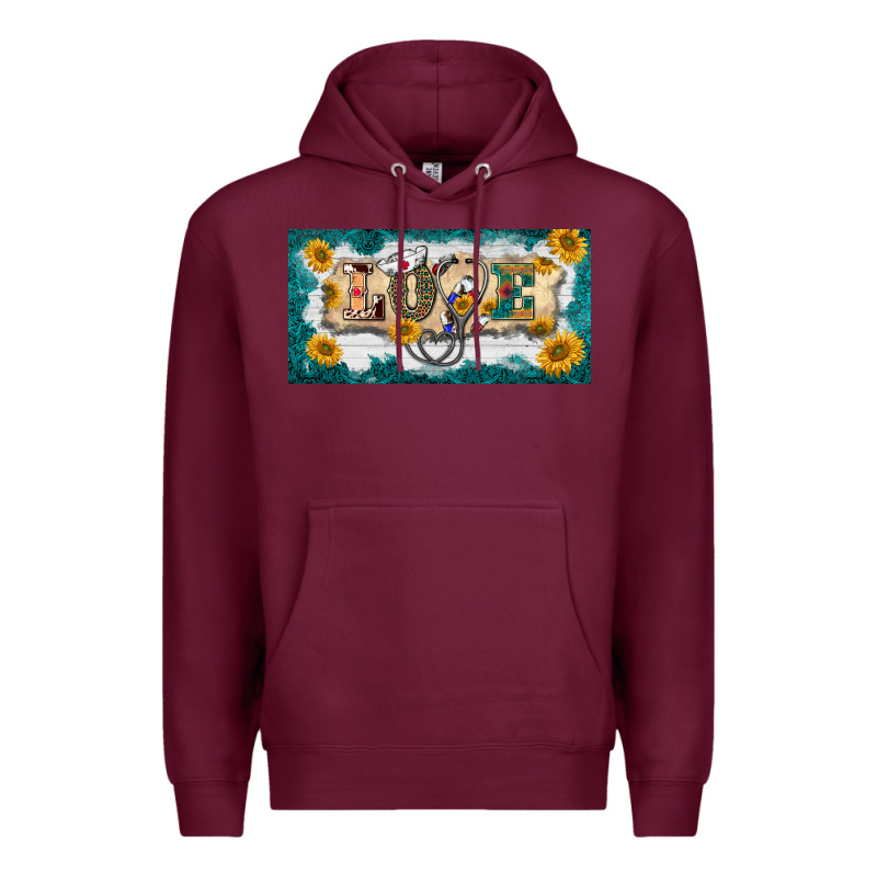 Western Love Nurse License Plate Template Premium Hoodie by BarkalooDesign | Teevron