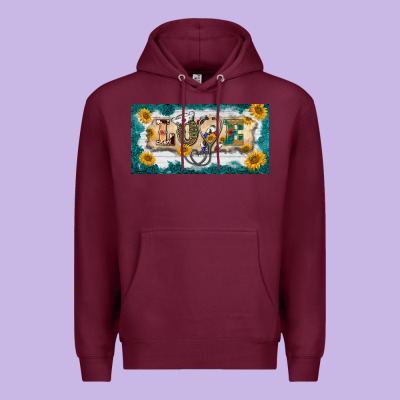 Western Love Nurse License Plate Template Premium Hoodie Designed By Barkaloodesign