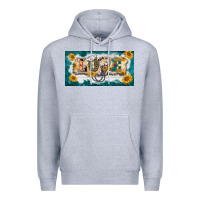 Heather Grey western love nurse license plate template Premium Hoodie - BarkalooDesign