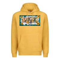 Mustard western love nurse license plate template Premium Hoodie - BarkalooDesign