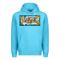 Ocean Blue western love nurse license plate template Premium Hoodie - BarkalooDesign