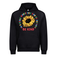 Black in a world where you can be anything be kind Urban Hoodie - MaliasSmallBusiness