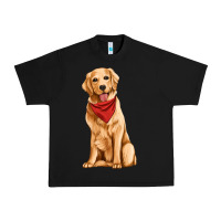 Black golden retriever Urban Heavy Tee - Artiststas