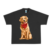 Pigment Black golden retriever Urban Heavy Tee - Artiststas