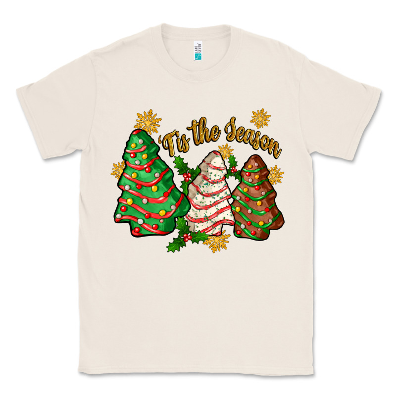 'tis The Season Christmas Cake Classic Tee by Zillion Design Studio | Teevron